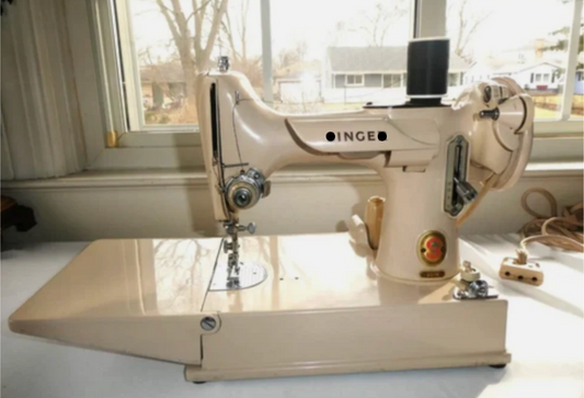 Tan Sewing Machine